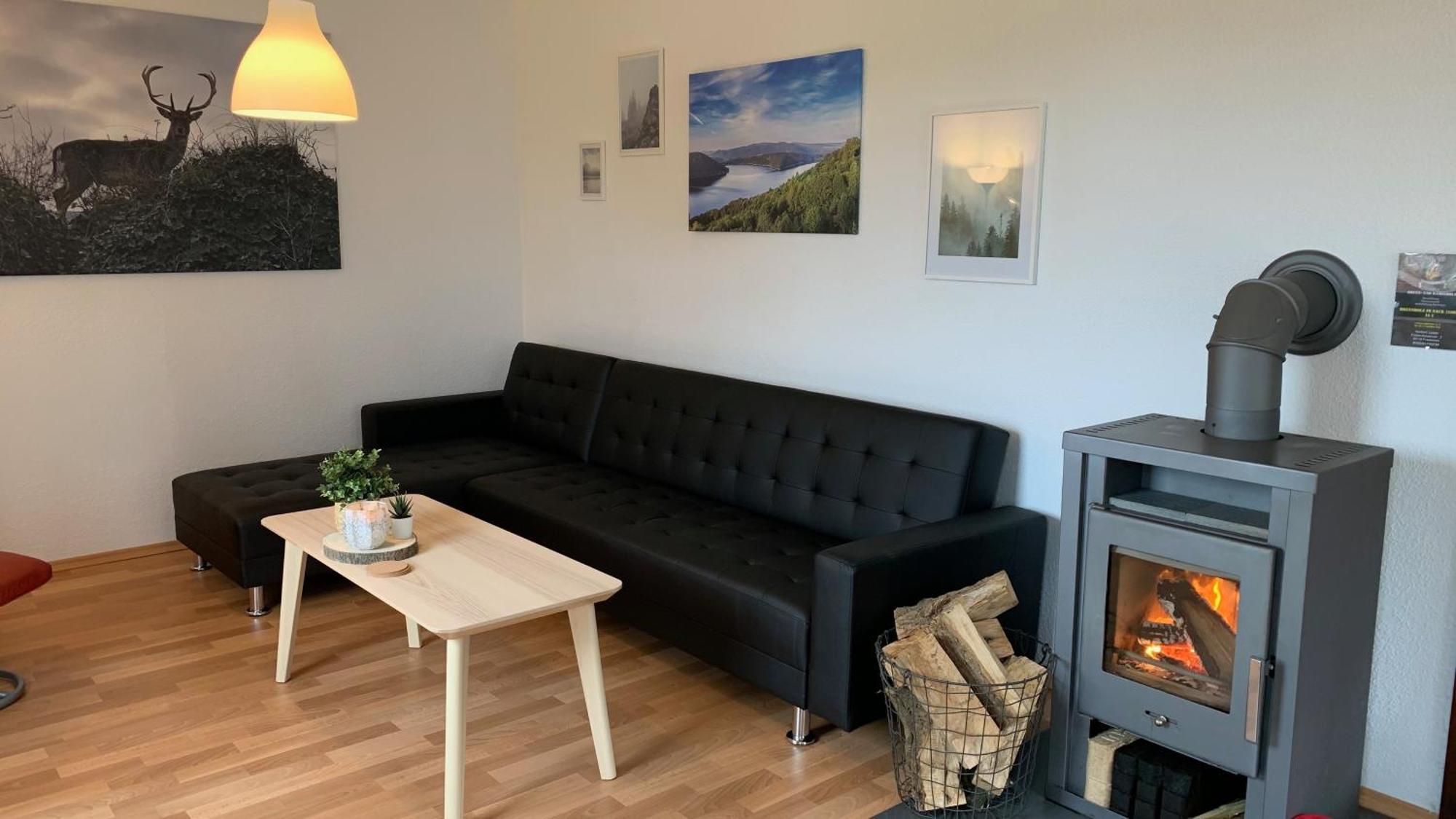 Ferienwohnung Mimo Direkt Am Waldrand Frankenau Buitenkant foto