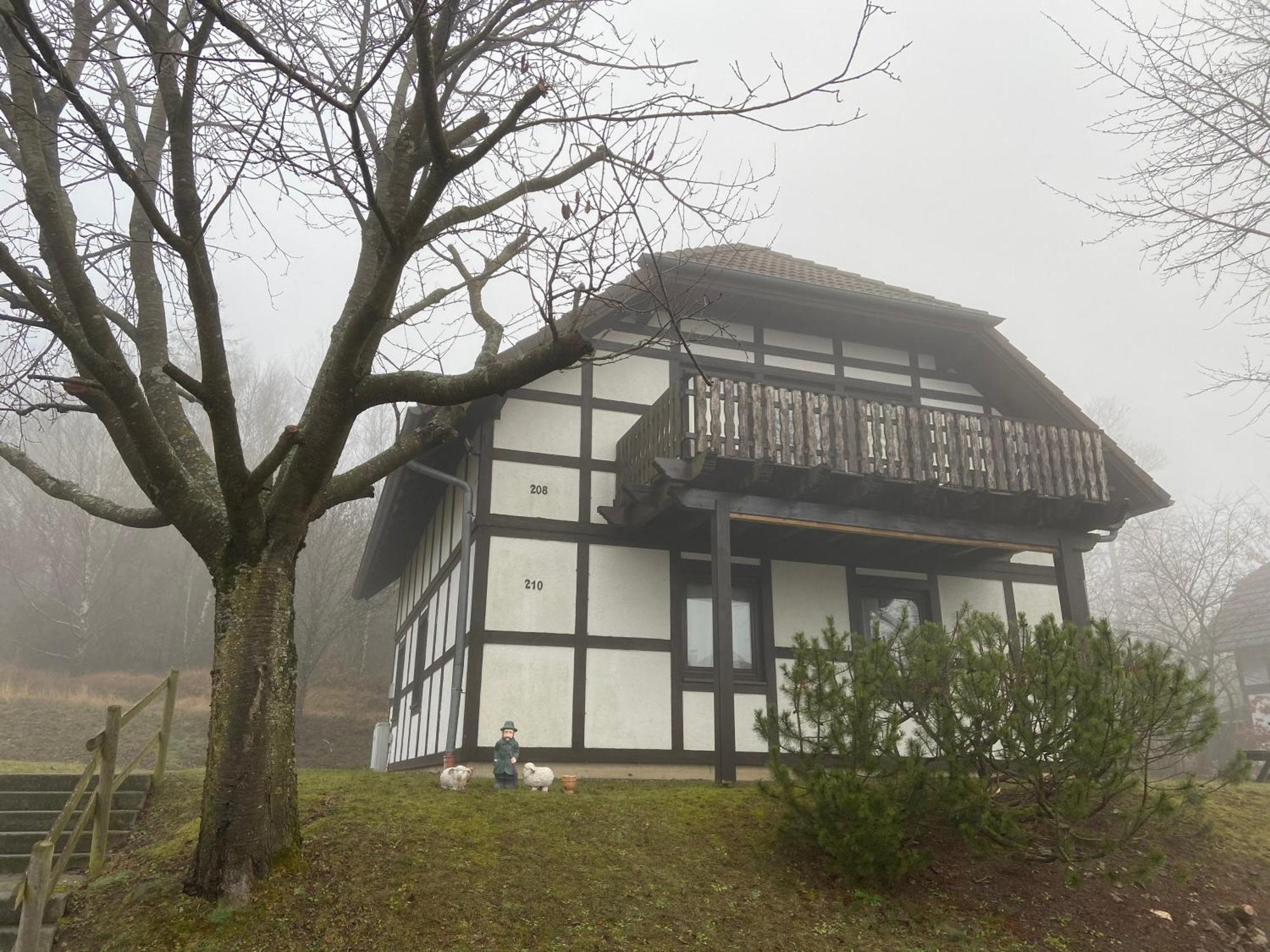 Ferienwohnung Mimo Direkt Am Waldrand Frankenau Buitenkant foto